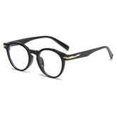(6 PACK) Wholesale Sunglasses Fashion Korean TR New Arrival Oversized Rivet 2024 - BulkSunglassesWholesale.com - Shiny Black Frame